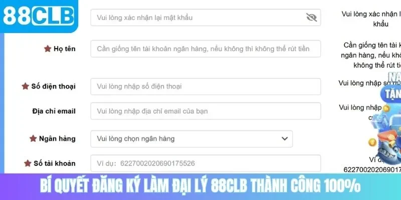 Bí quyết đăng ký làm đại lý 88CLB thành công 100%